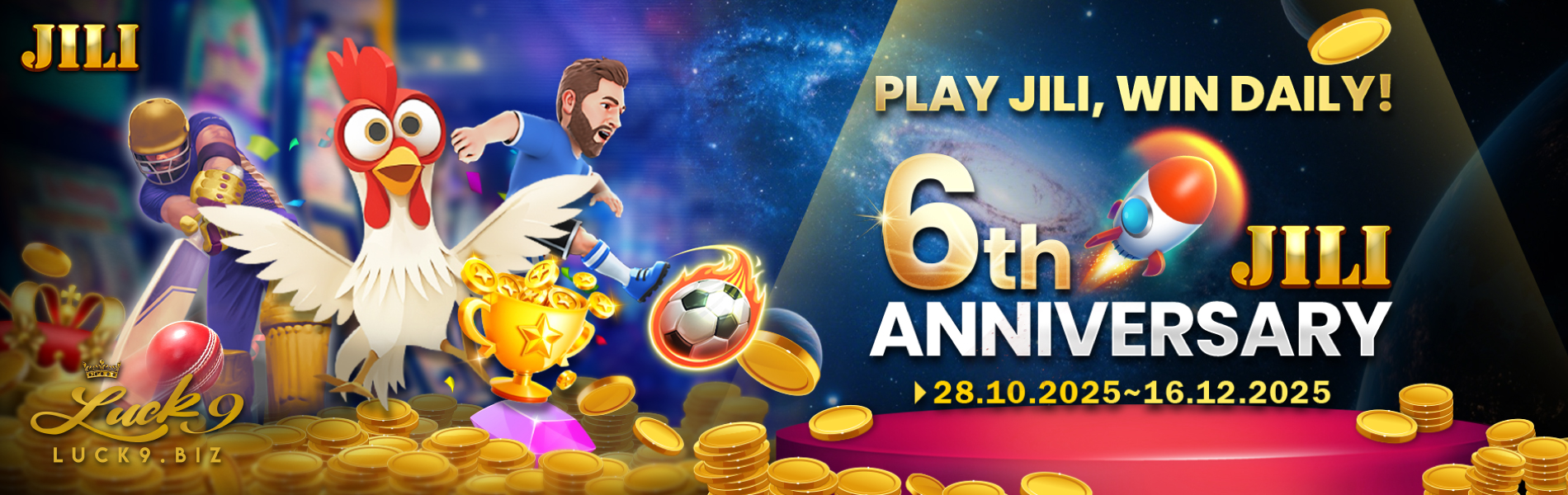 Luck9 Banner
